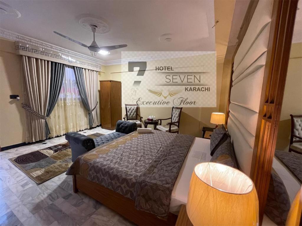 Hotel Seven 7 Karachi Exterior foto