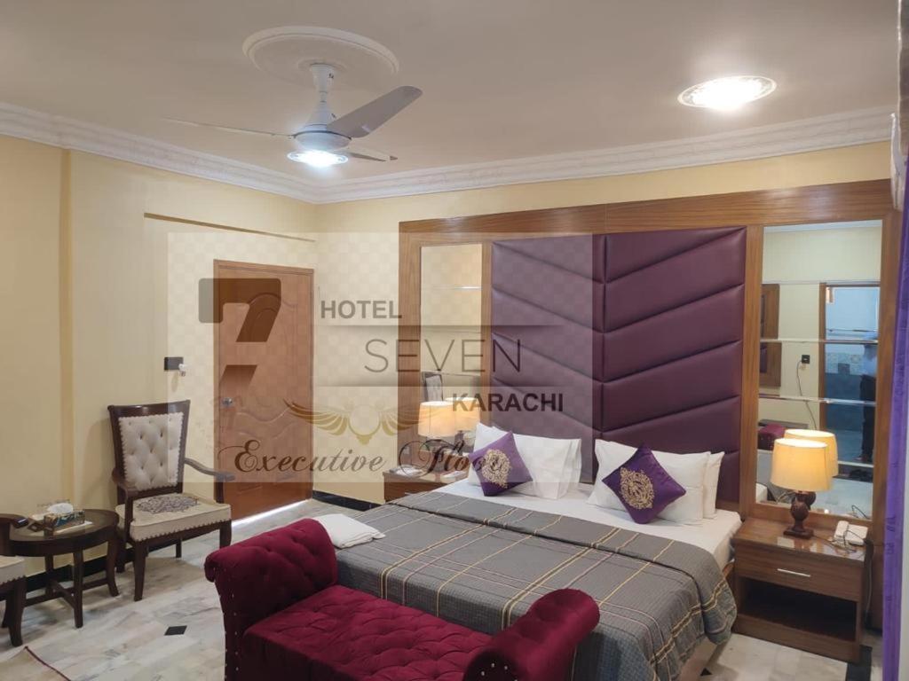 Hotel Seven 7 Karachi Exterior foto
